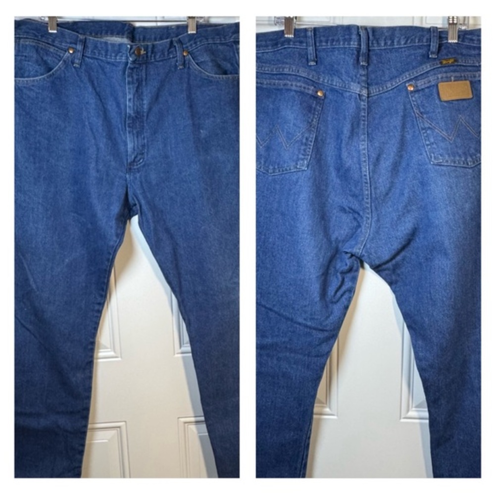 wrangler 13mwzpw jeans 40X30 Classic Blue Denim